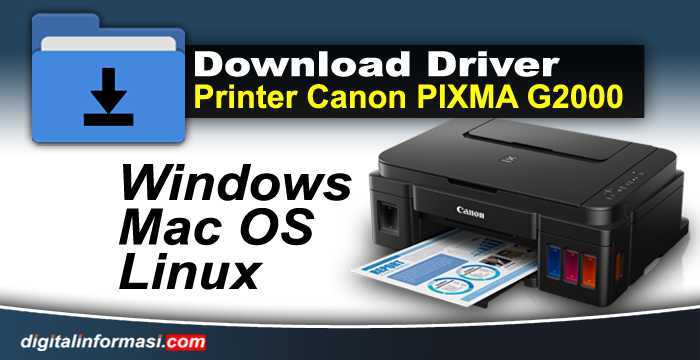 canon printer g 2000 driver for mac